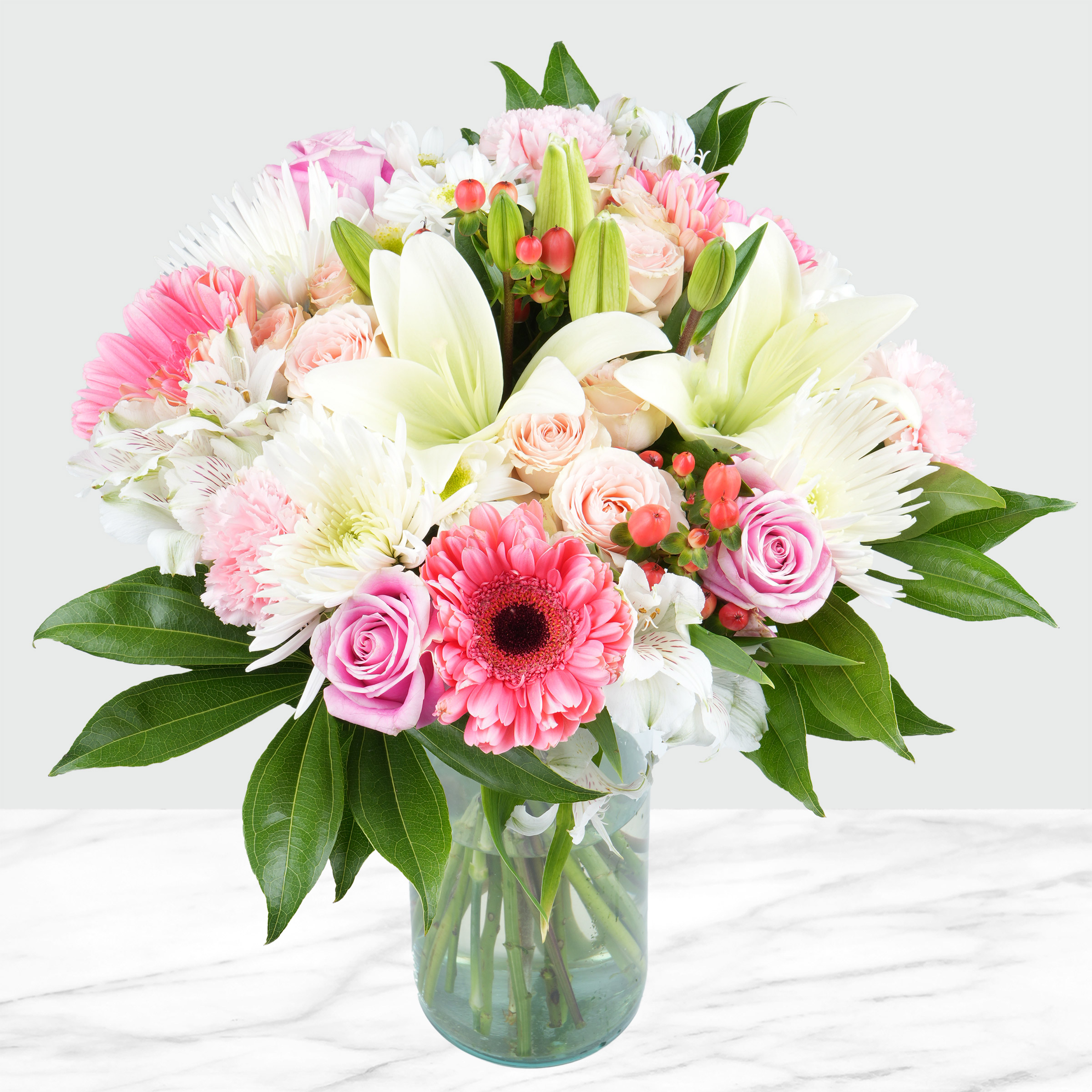 Pre-order Love in Bloom Fresh Cut Floral Arrangement  28-stems