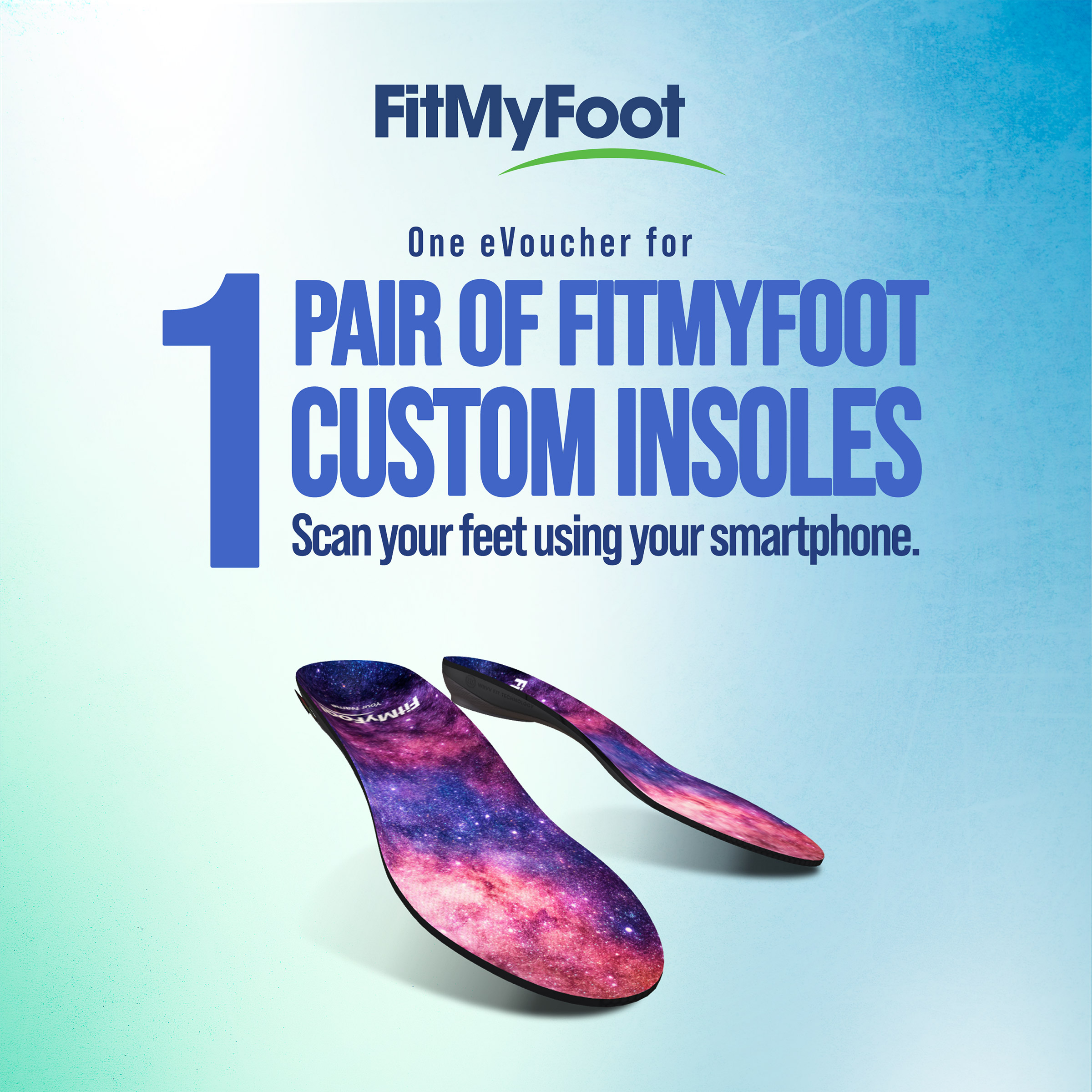 FitMyFoot - One eVoucher for Custom Insoles