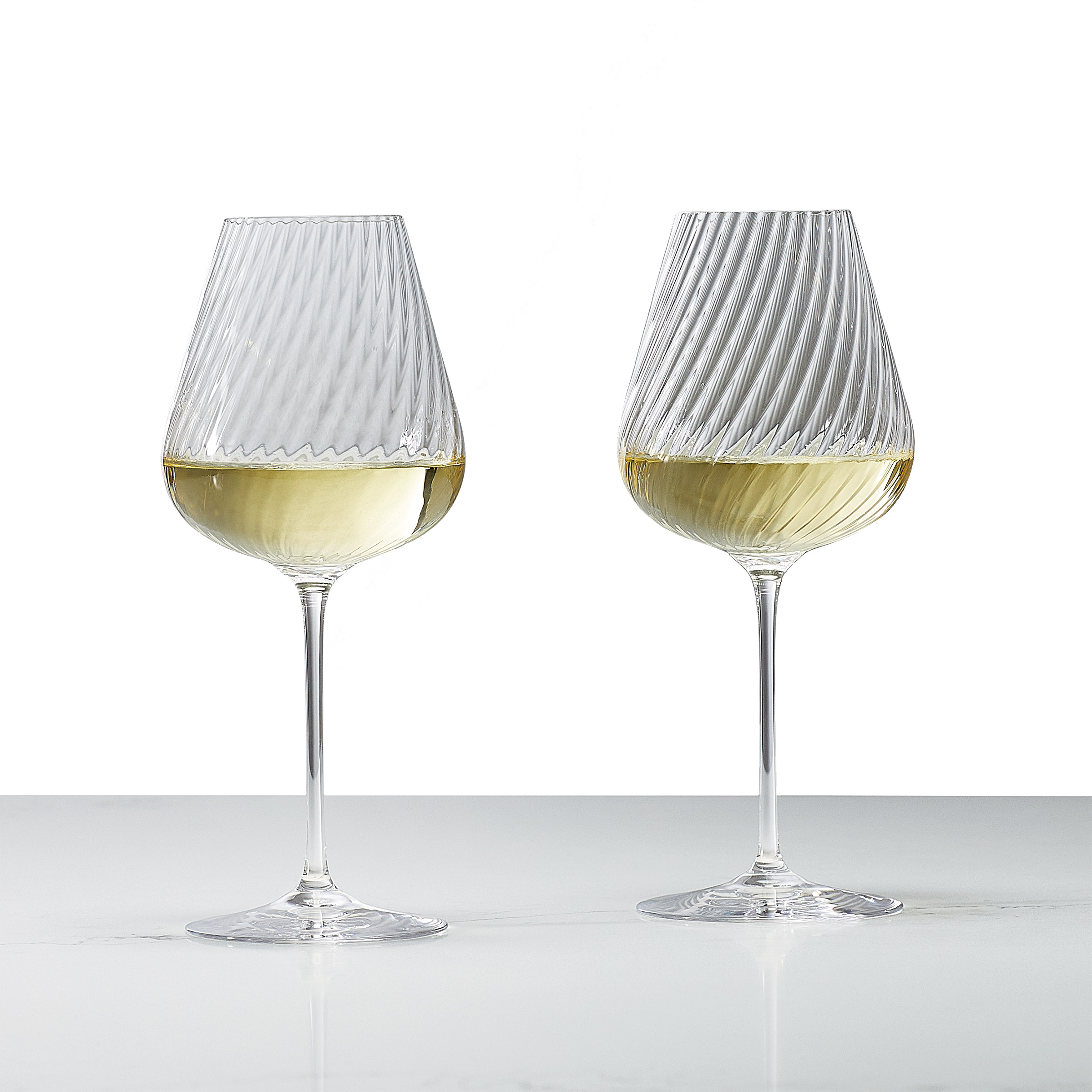 Vera Wang by Wedgwood Swirl Wine Glass, Set of 2
