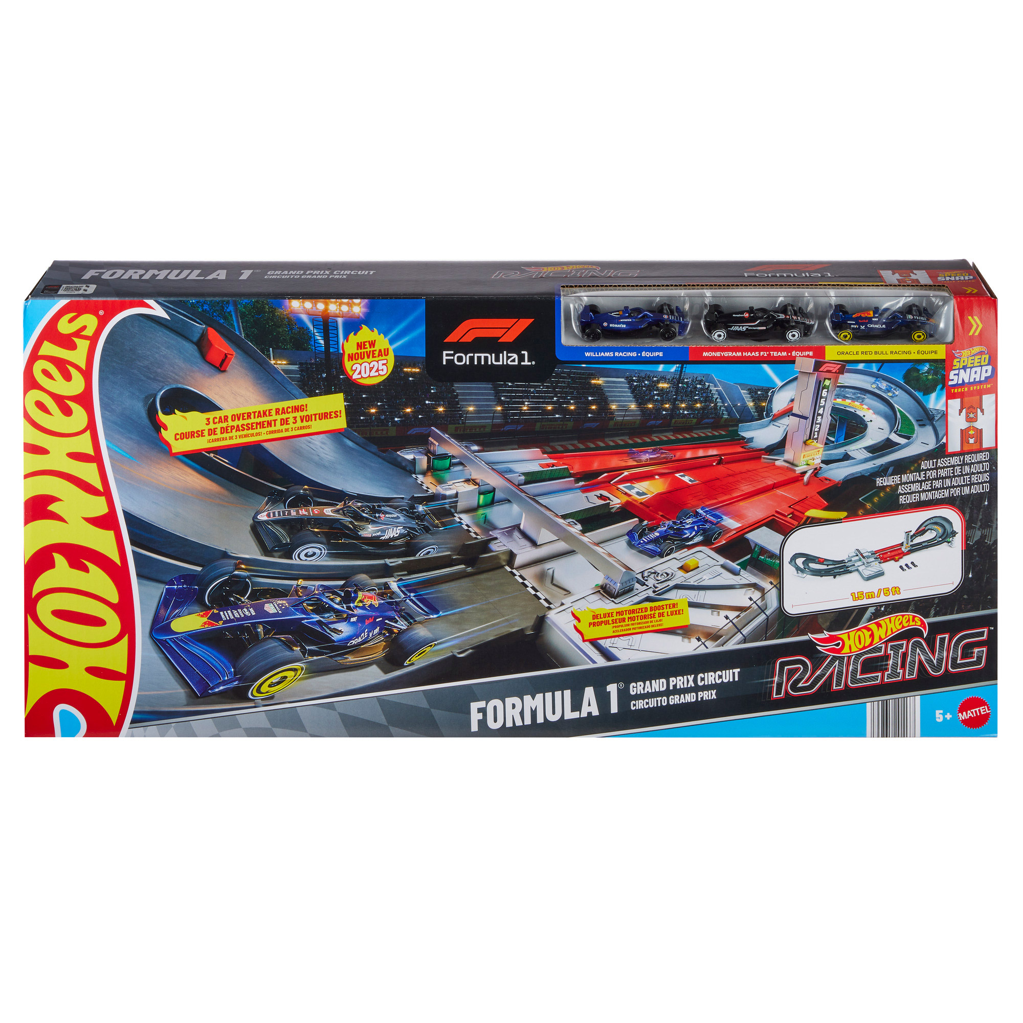 ミニカー Hot Wheels Formula 1 Hot Wheels Racing Formula 1 Grand Prix Set Playset | Costco
