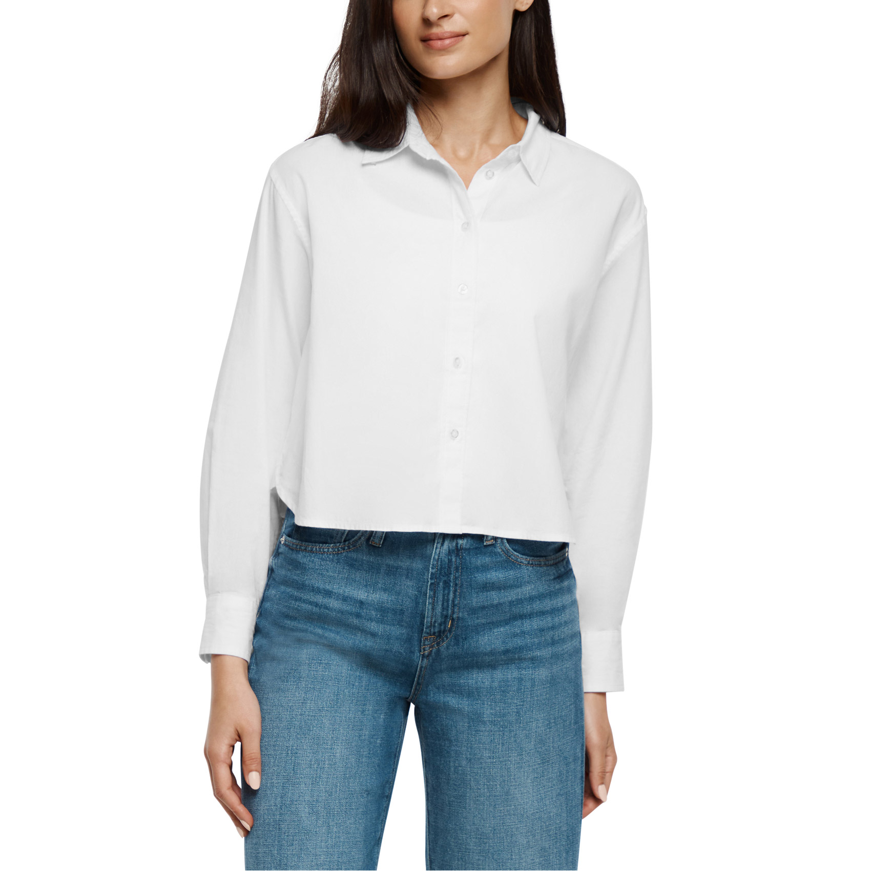 Gap Women's Cropped Poplin Top
