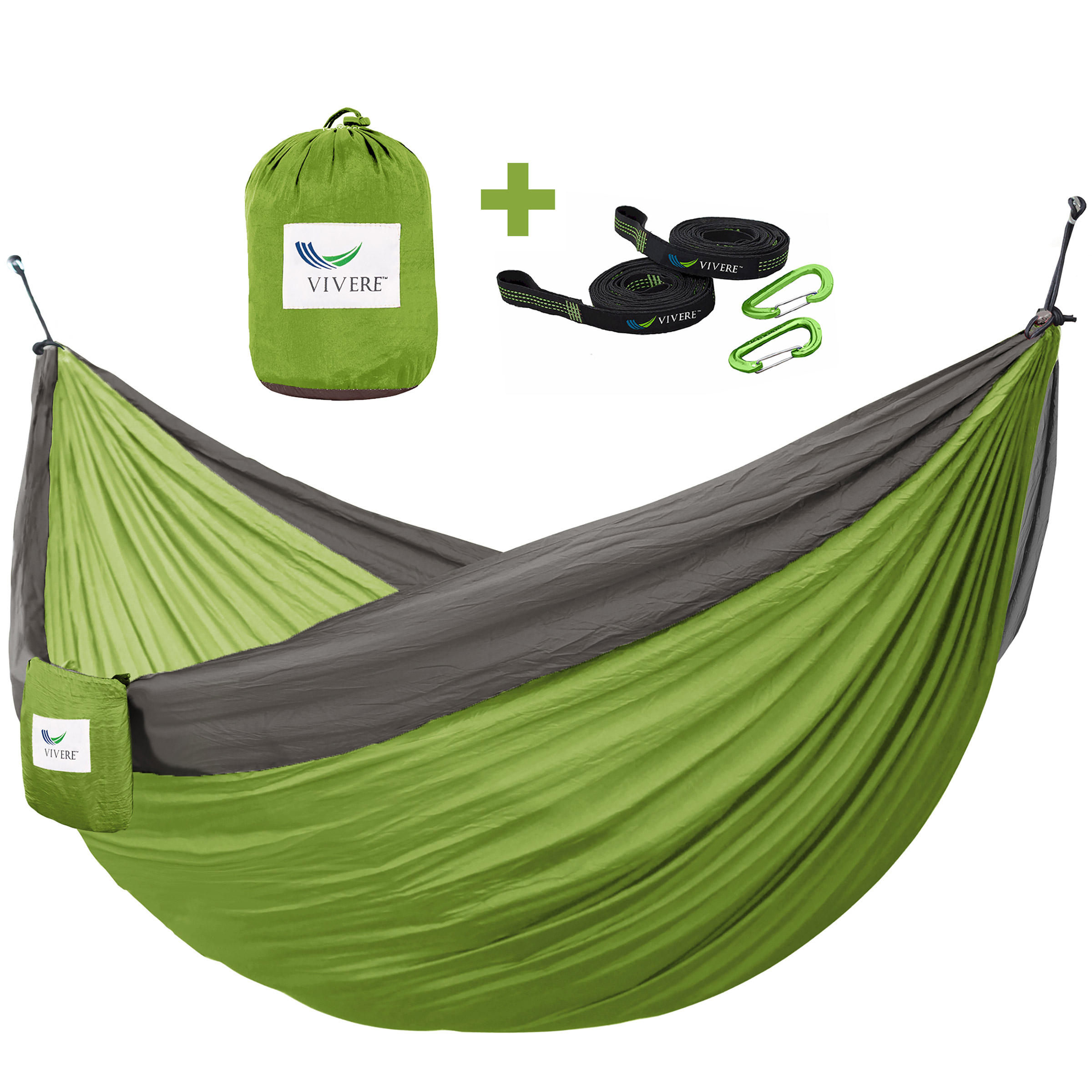 Vivere Double Parachute Hammock and Ultra-lite Tree Straps | Costco