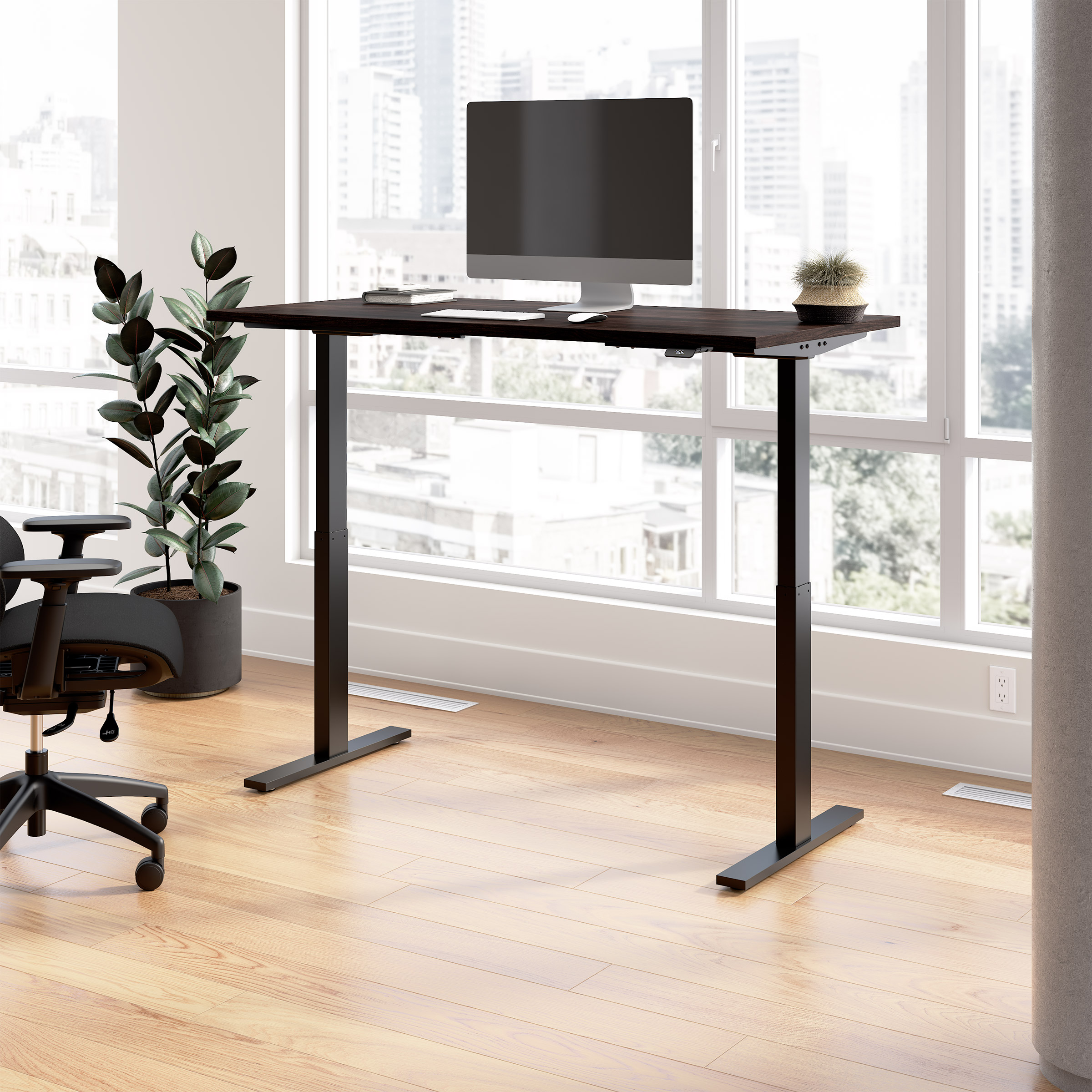 Office Pro Amplify 150.9 cm x 74.7 cm (59.4 in. x 29.4 in.) Height Adjustable Desk