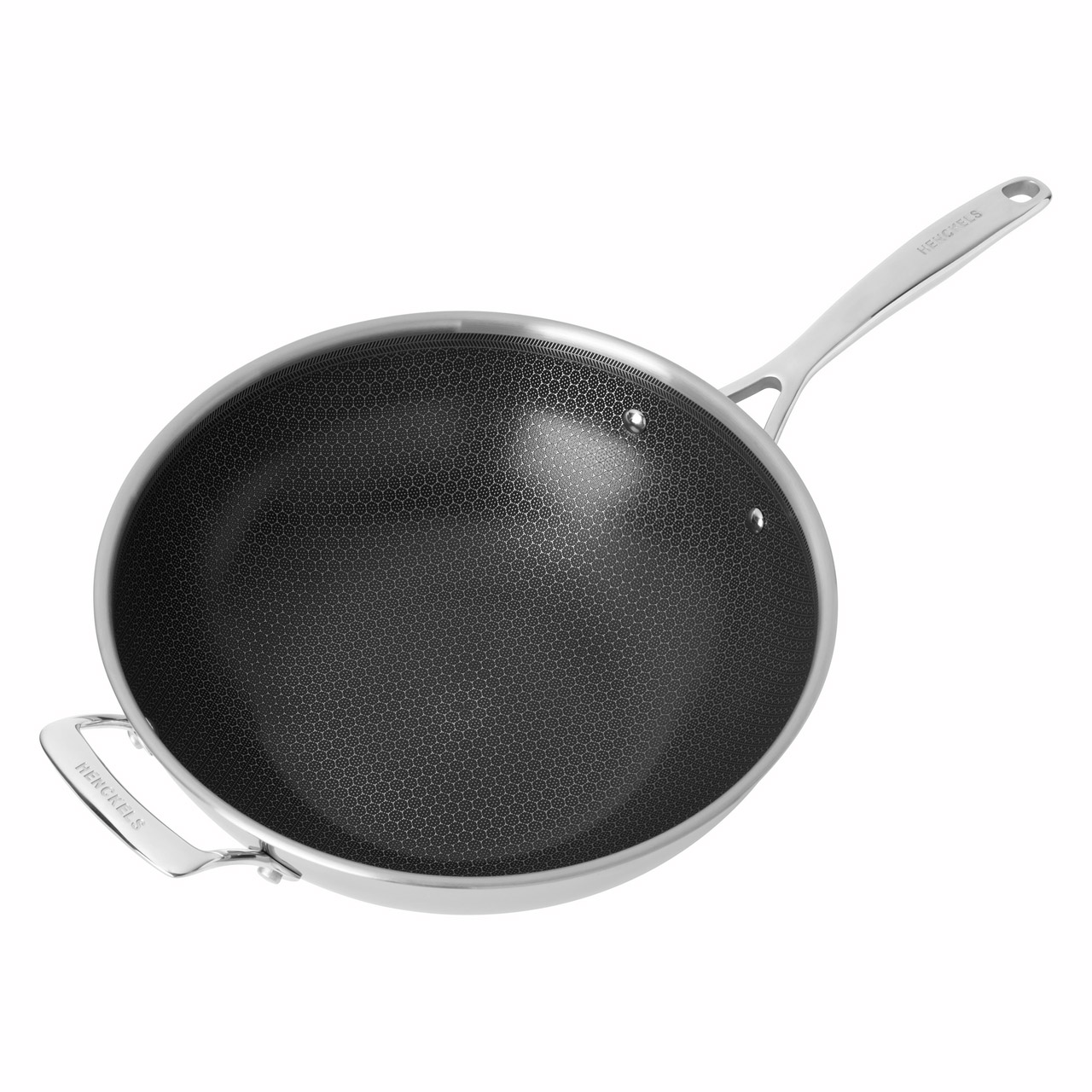 HENCKELS Paradigm Hybrid Ceramic Non-stick Tri-ply Clad Wok with