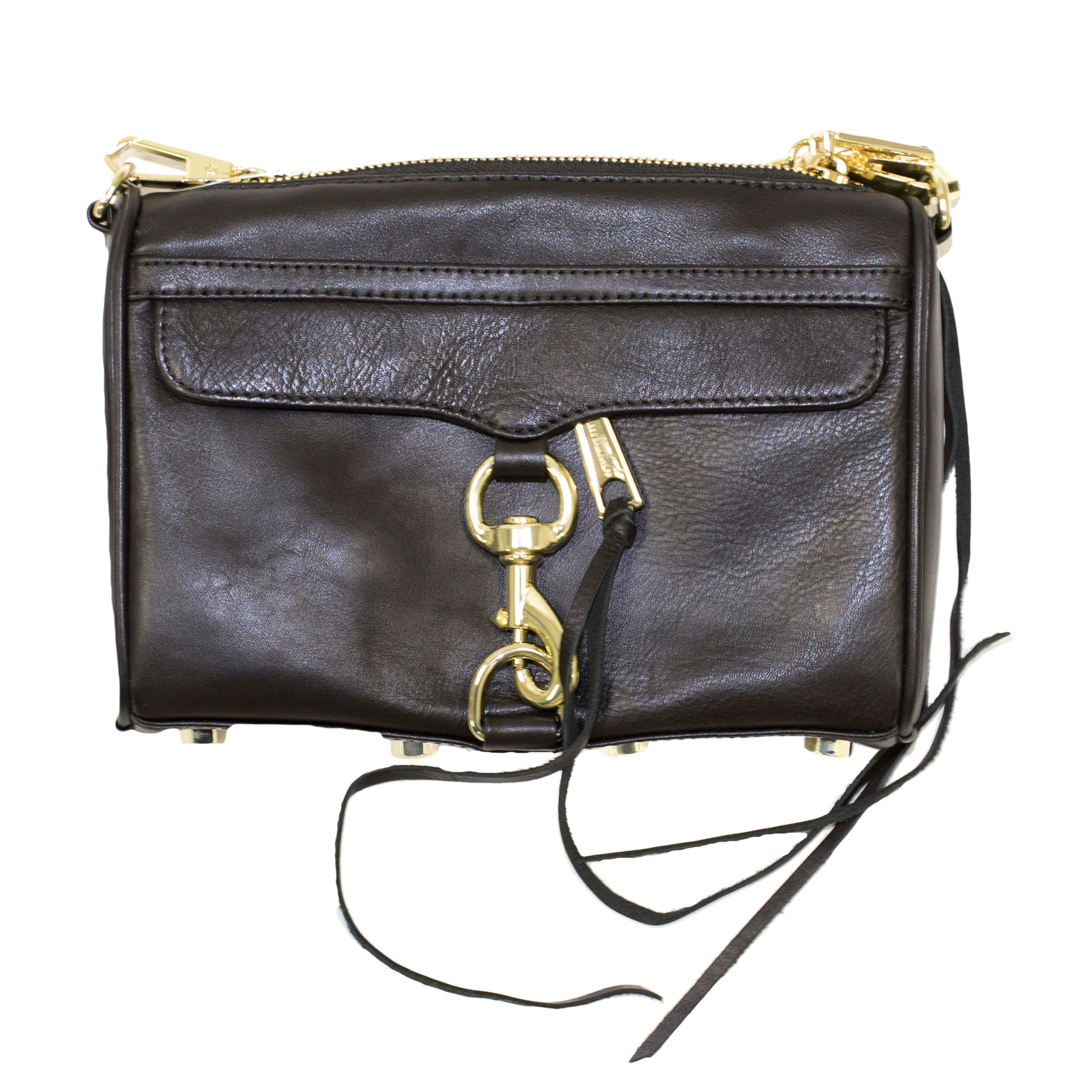 Rebecca Minkoff Mini Mac Crossbody Bag, Black | Costco
