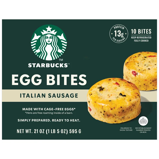 STARBUCKS EGG BITES ITALIAN SAUSAGE 5/4.2 OZ