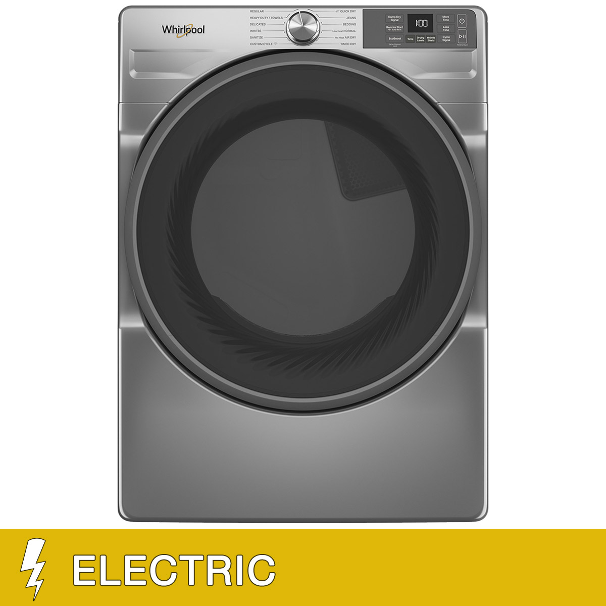 Whirlpool 7.4 cu. ft. Smart Front Load ELECTRIC Dryer with Wrinkle Shield Option
