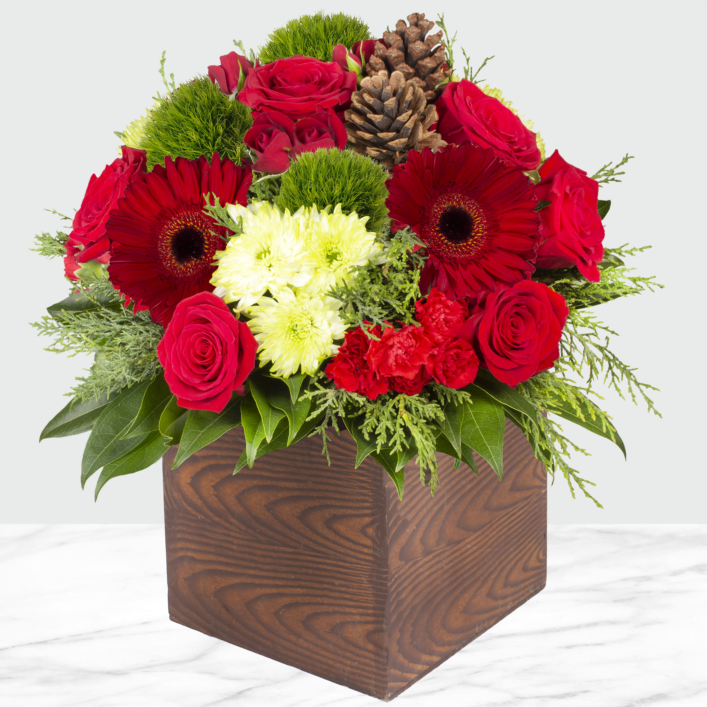 Holiday Joy Fresh Cut Floral Arrangement  31-stems