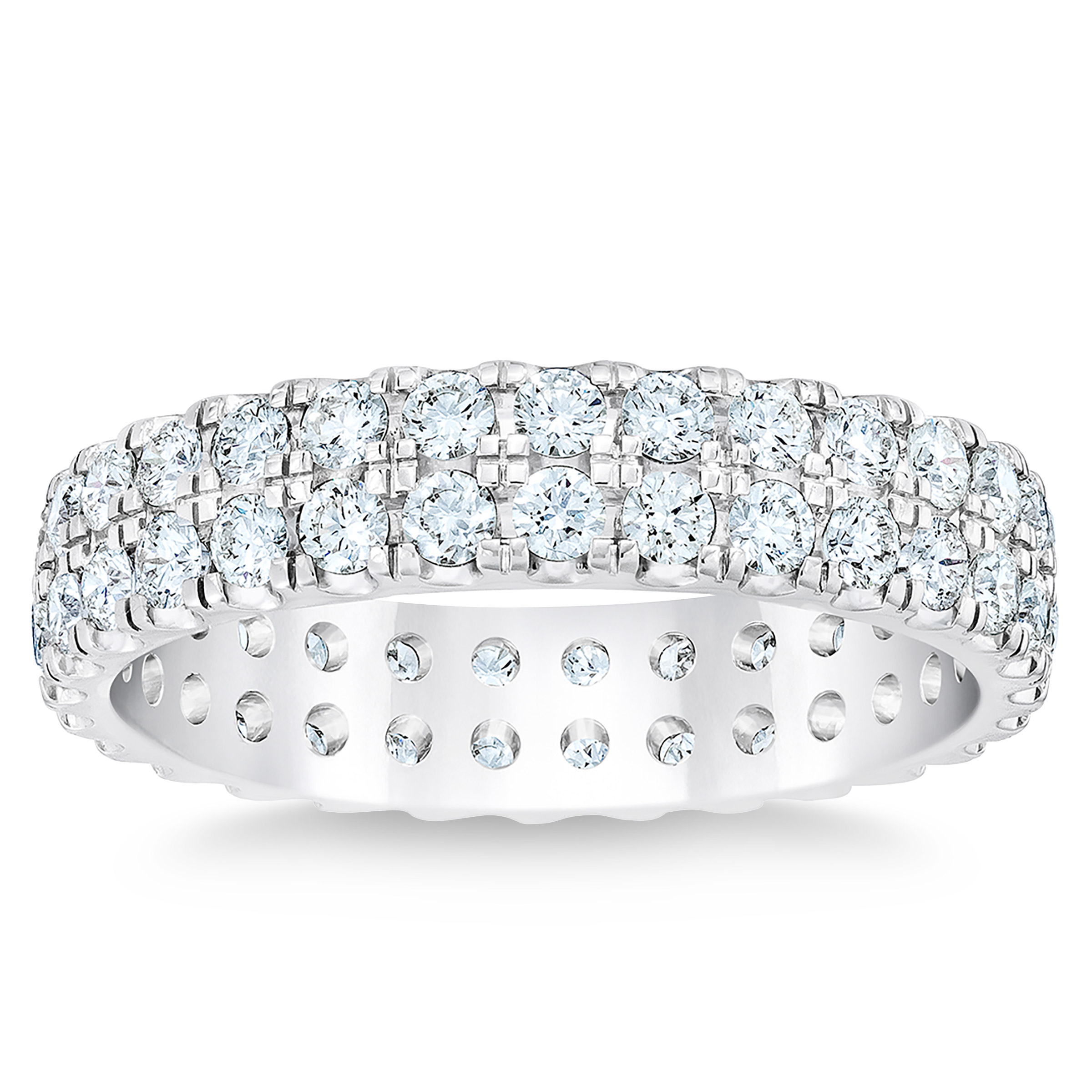 Round Brilliant Diamond Eternity Band (1.50 ctw)