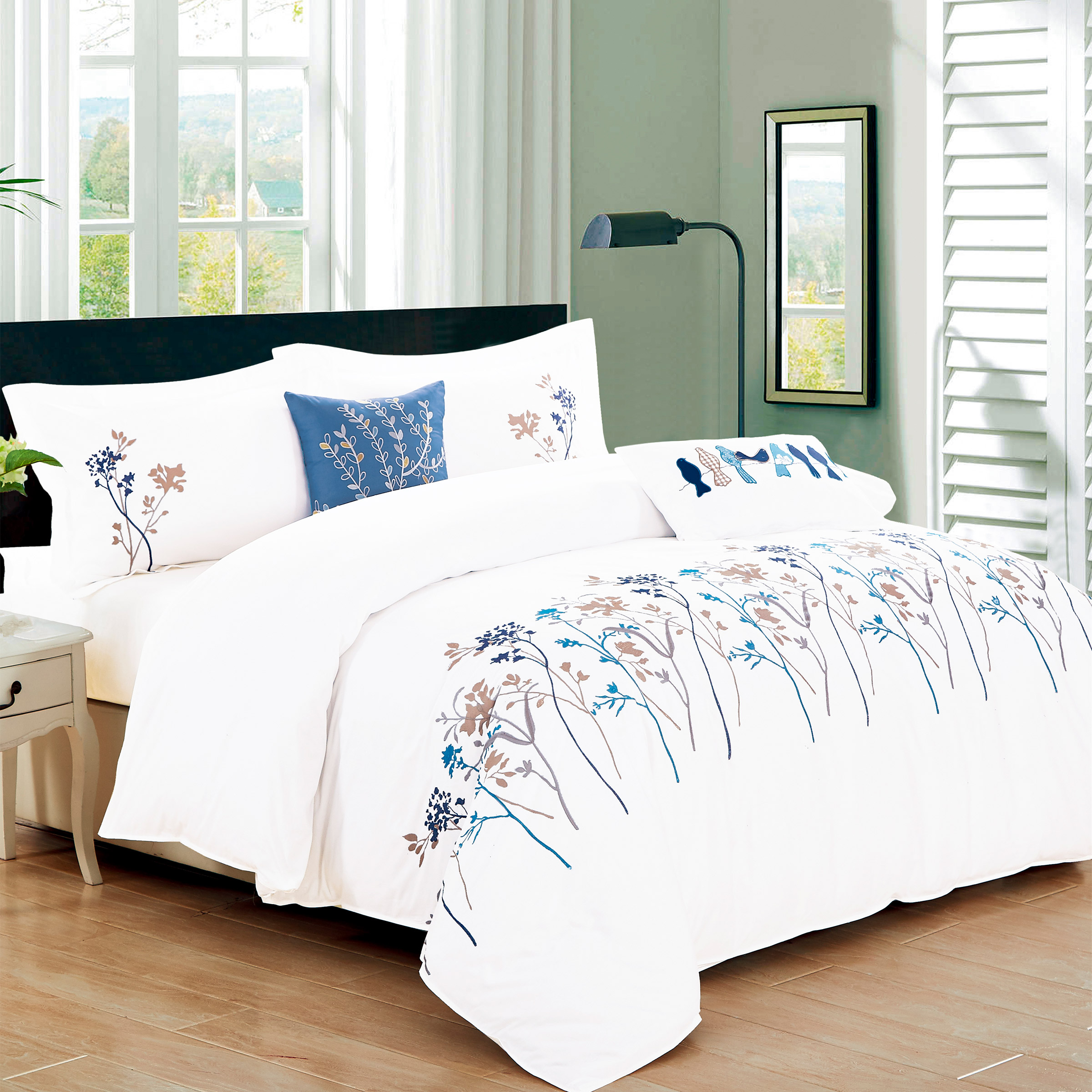 North Home Kimberly 5-piece Duvet Cover Set