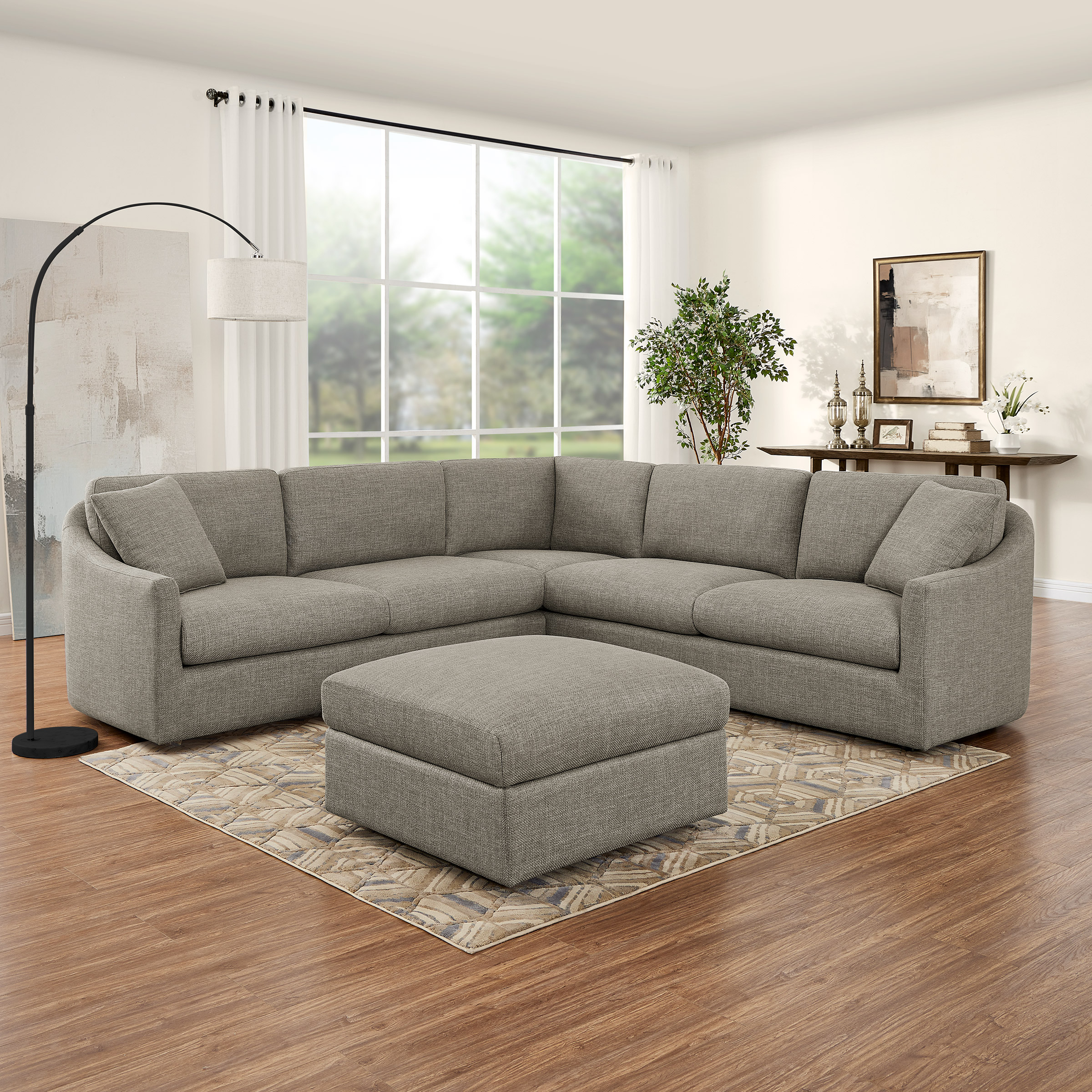 Thomasville 3-piece Fabric Sectional