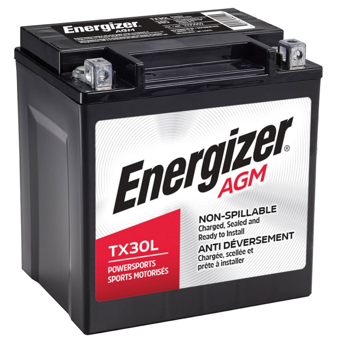 Energizer TX30L Powersport Battery