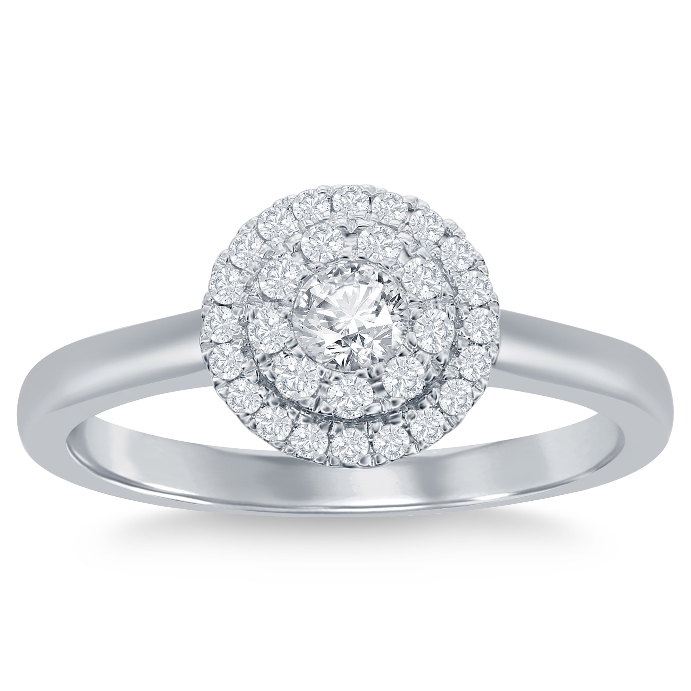 Round Brilliant Diamond Ring (0.35 ctw)