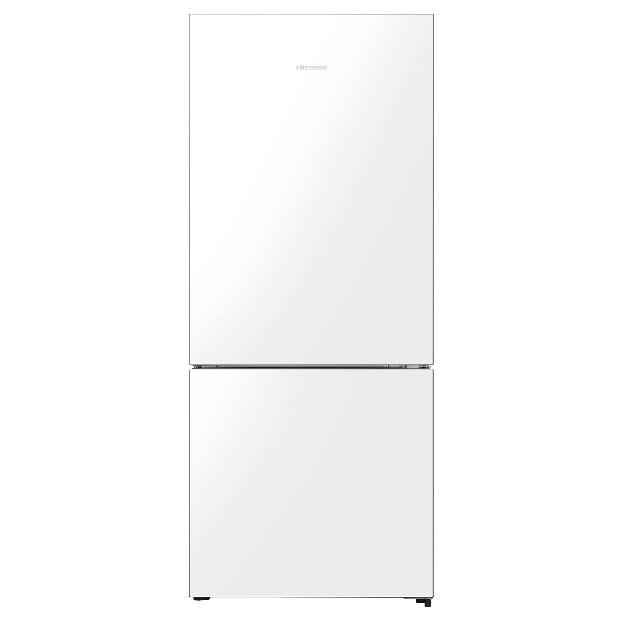 Hisense 28 in 14.7 cu ft. White Bottom Mount Counter Depth Refrigerator with Flat Door Design