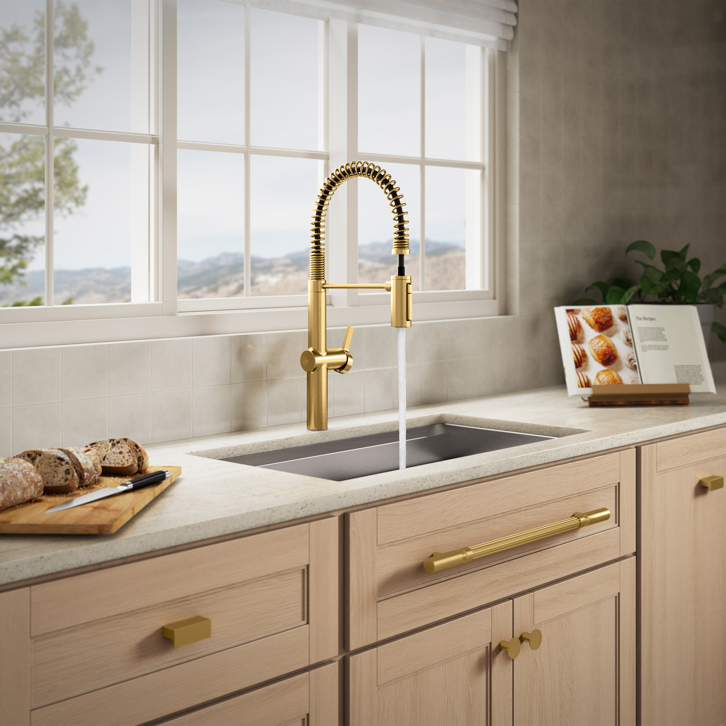 Kohler Haku Semi-Pro Pull-down Kitchen Faucet