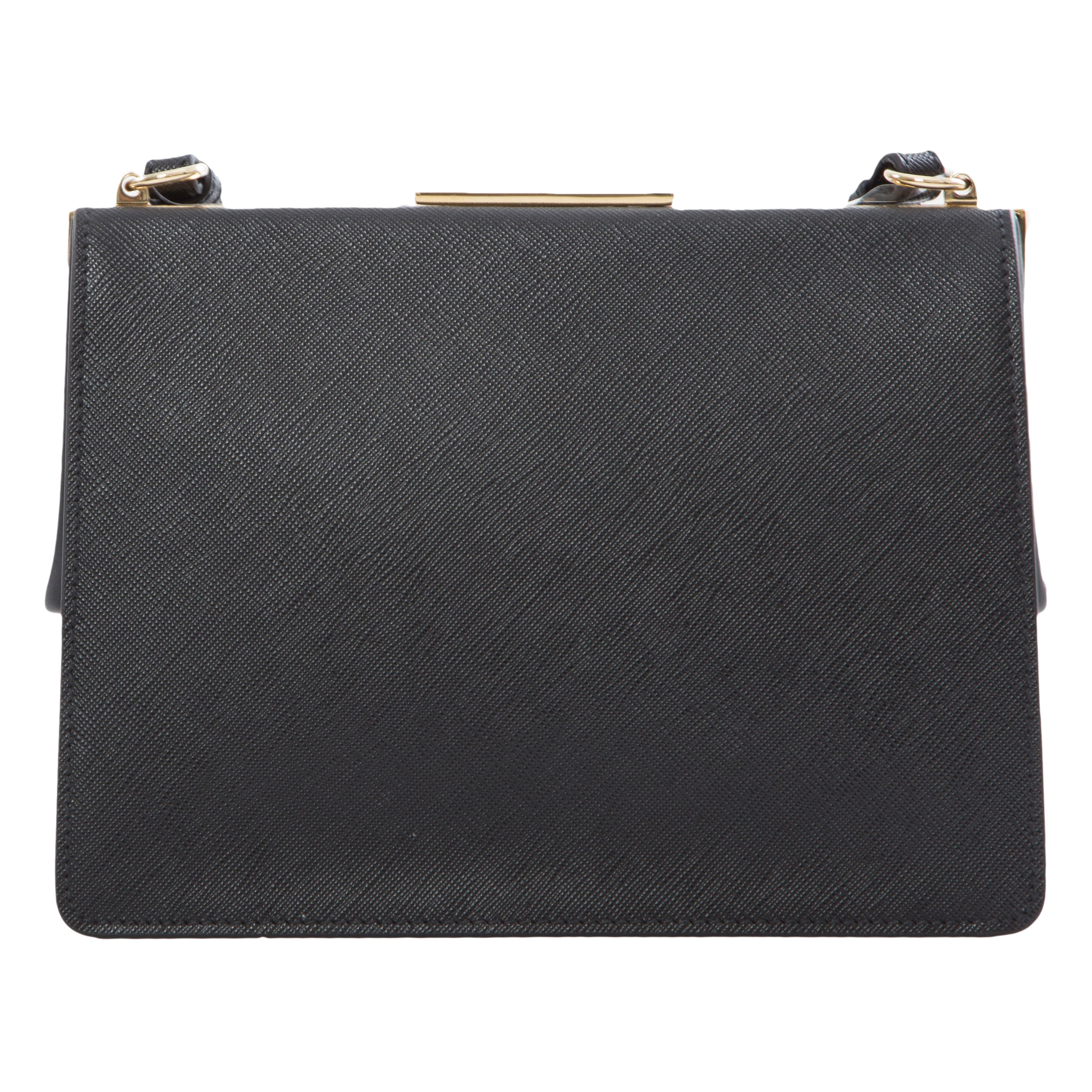 【現行型・極上美品✨】RFID掲載 PRADA SAFFIANO+SOFT 黒 Prada Saffiano Leather Shoulder Bag | Saks Fifth Avenue