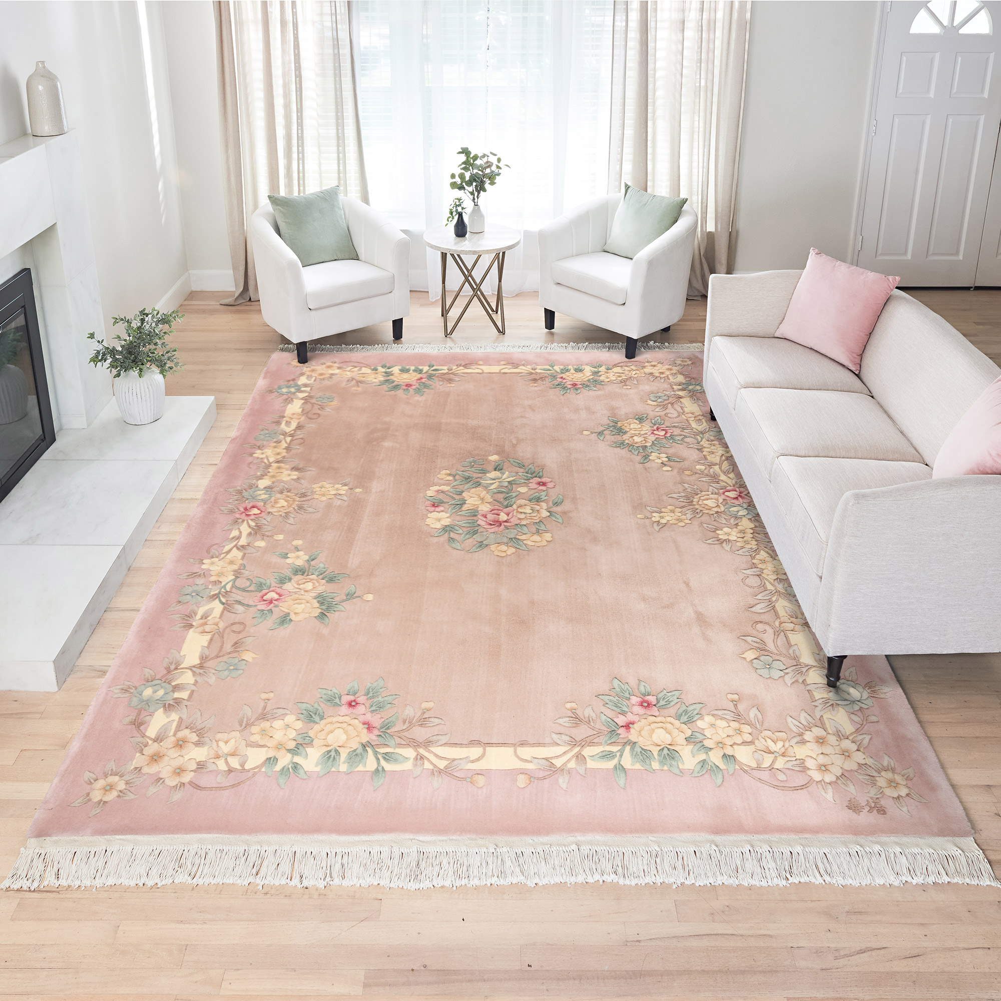 Pagoda Hand Knotted Rug Collection  Seine