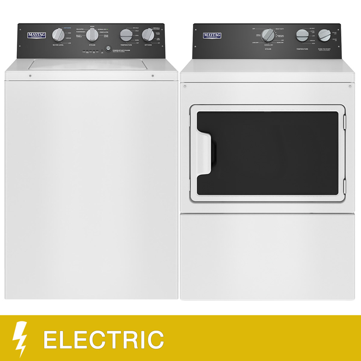 Maytag Laundry Bundle 4.0 cu ft. Top Load Washer and 7.4 cu ft. Electric Dryer