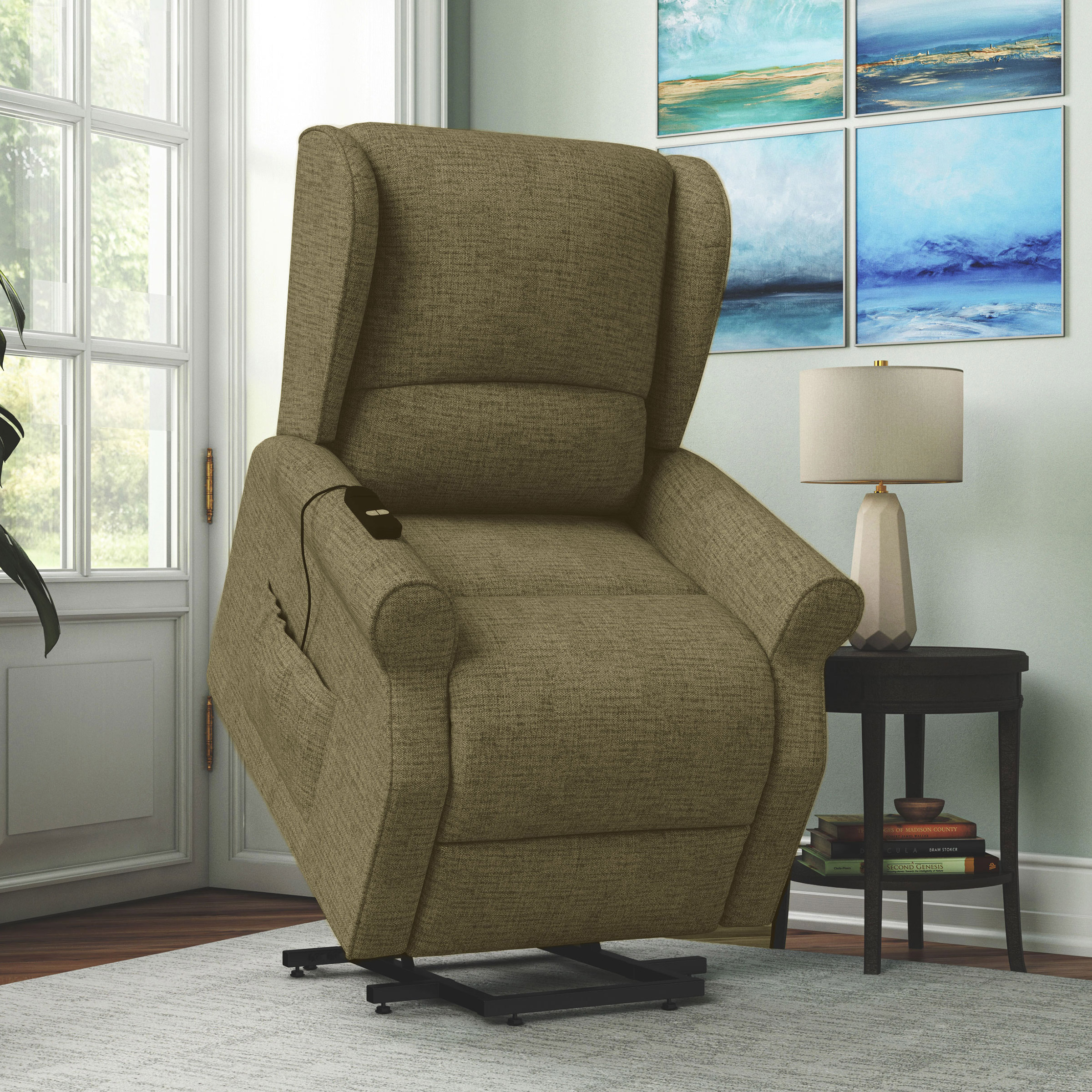 Recliners With Power Headrests