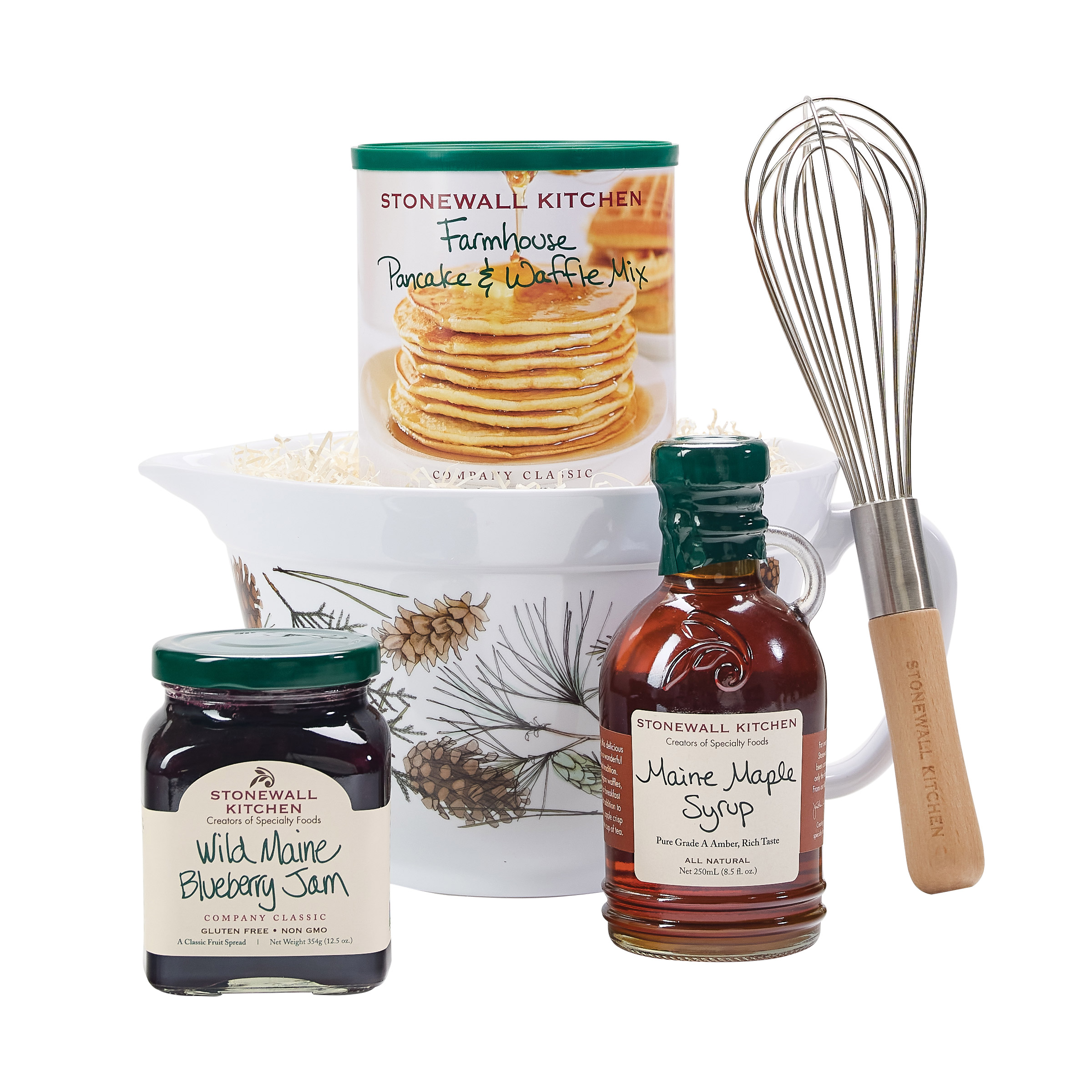 Stonewall Kitchen New England Morning Batter Bowl Gift Set