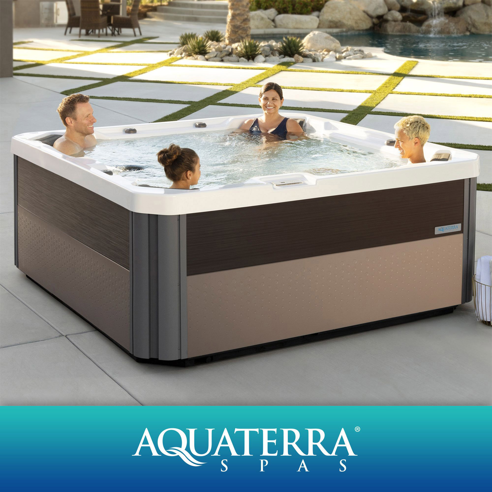 Aquaterra Spas Viceroy 72-jet  6 or 7-person Acrylic Spa