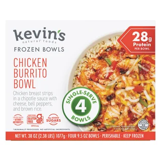 KEVIN'S CHICKEN BURRITO BOWL 4/9.5 OZ