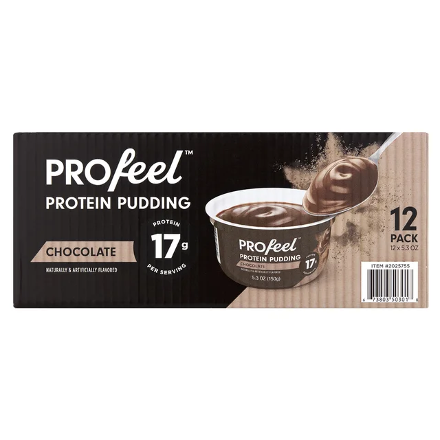 PROFEEL PROTEIN PUDDING CHOCO 12/5.3OZ
