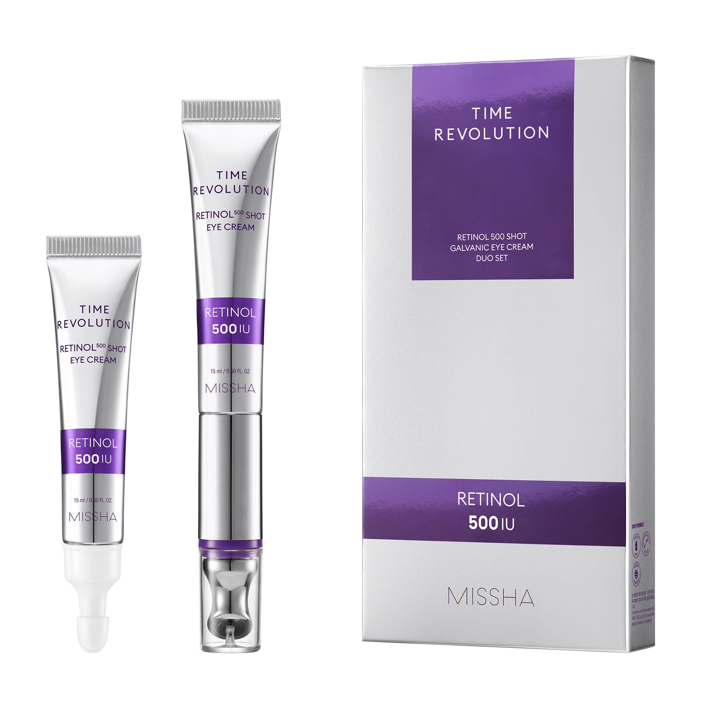 TIME REVOLUTION RETINOL 500 SHOT EYE CREAM DUO SET