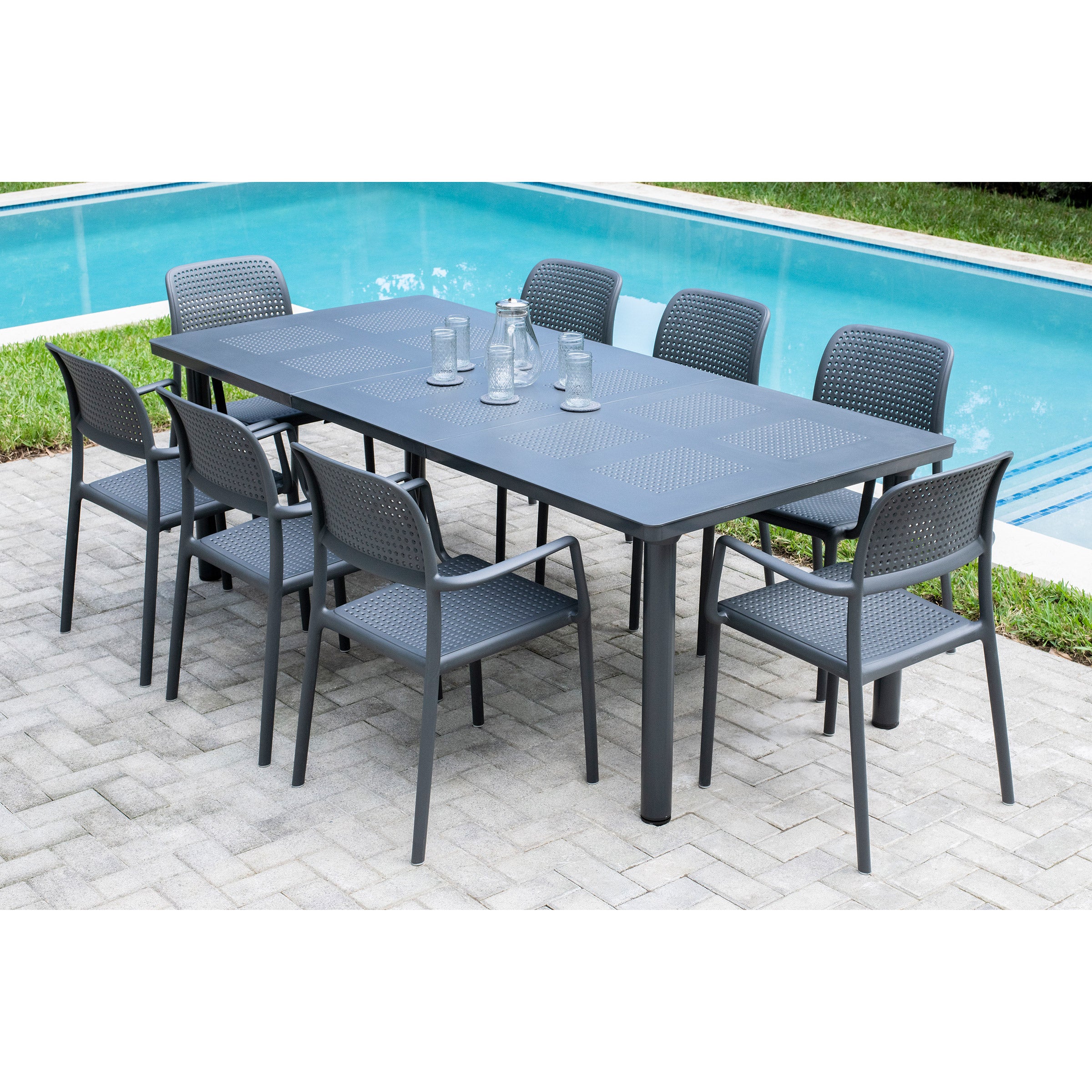 Nardi Bora 9-piece Dining Set | Costco