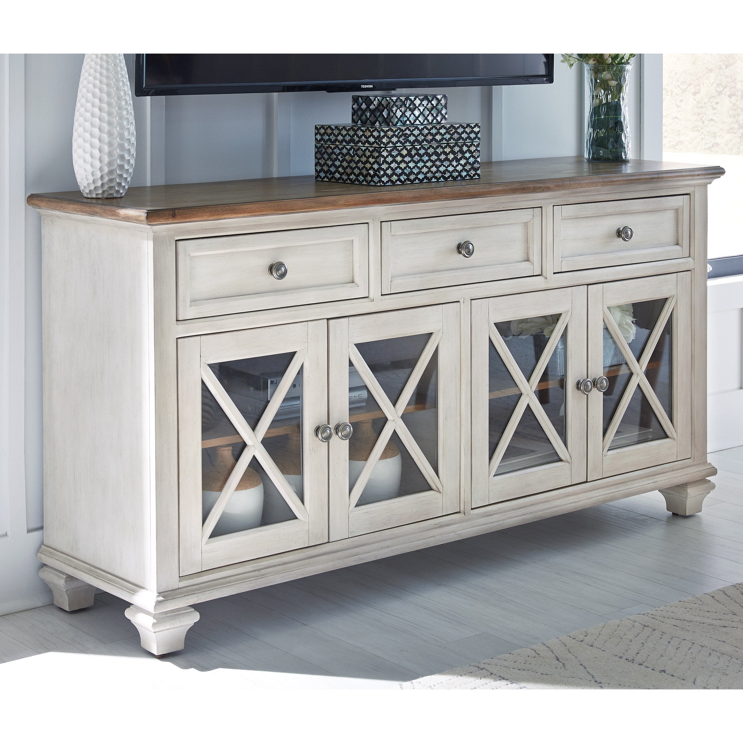Wexford Bay 66” Accent Cabinet | Costco