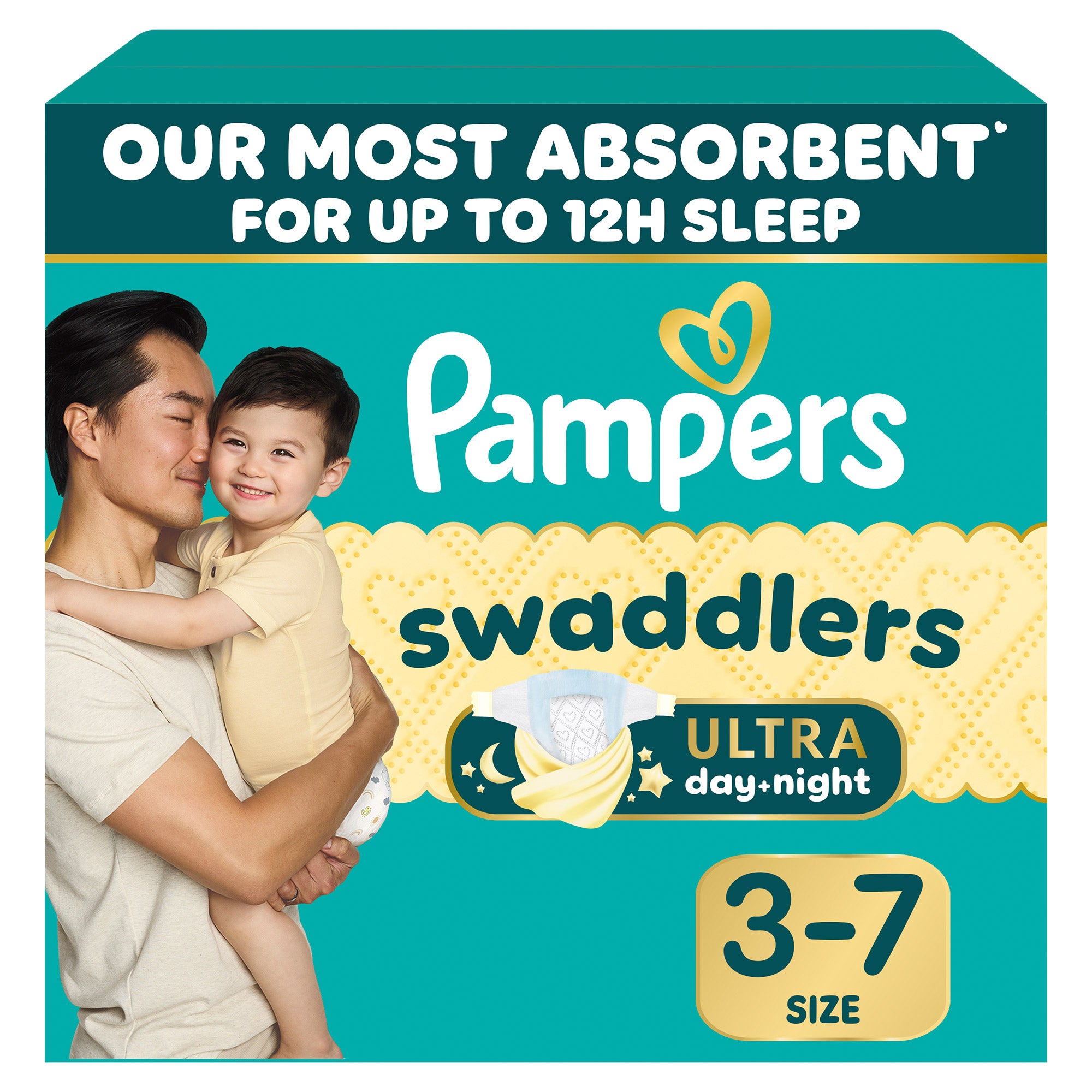 Pampers Swaddlers Ultra Diapers Sizes 3 - 7