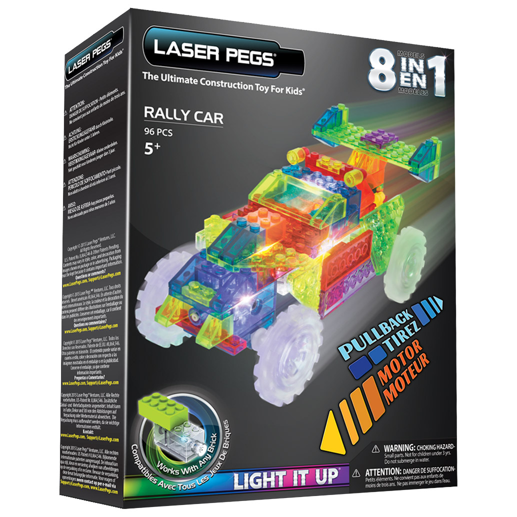 Laser Pegs 8-in-1 Rally Car Kit | Costco