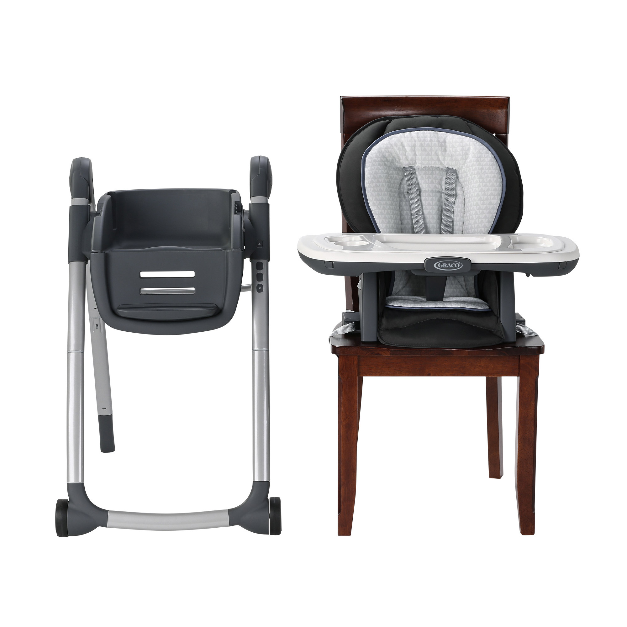Graco Table2Table Premier Fold 7-in-1 High Chair, Rainier | Costco