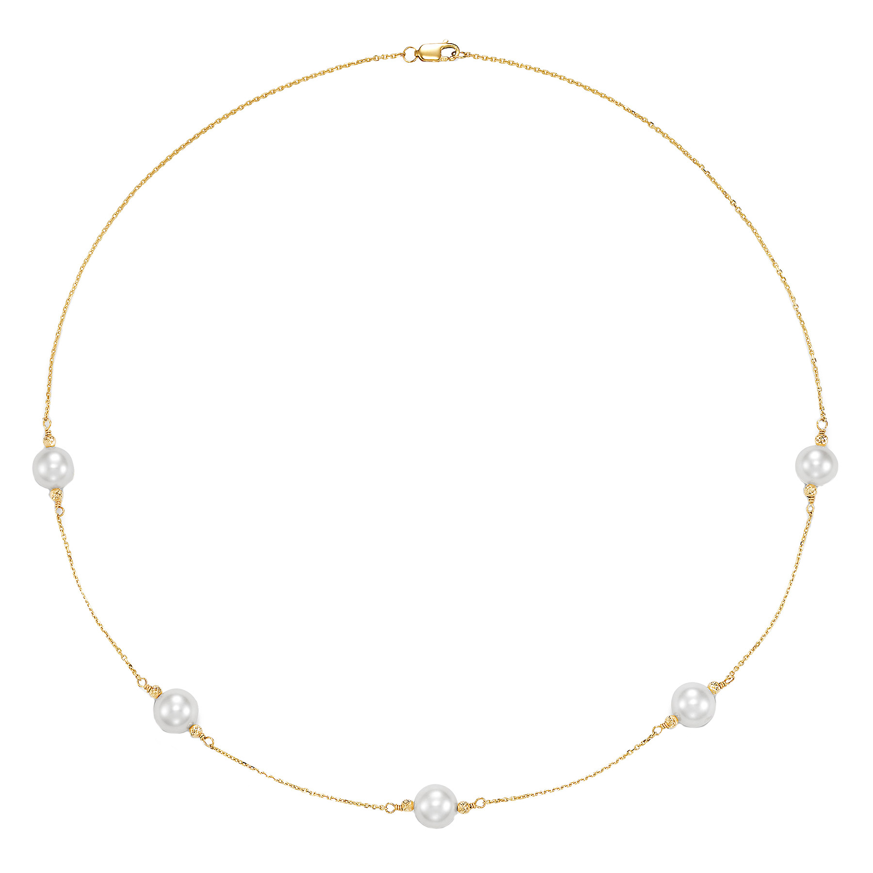 8 – 8.5 mm Cultured Freshwater Pearl Necklace | Costco