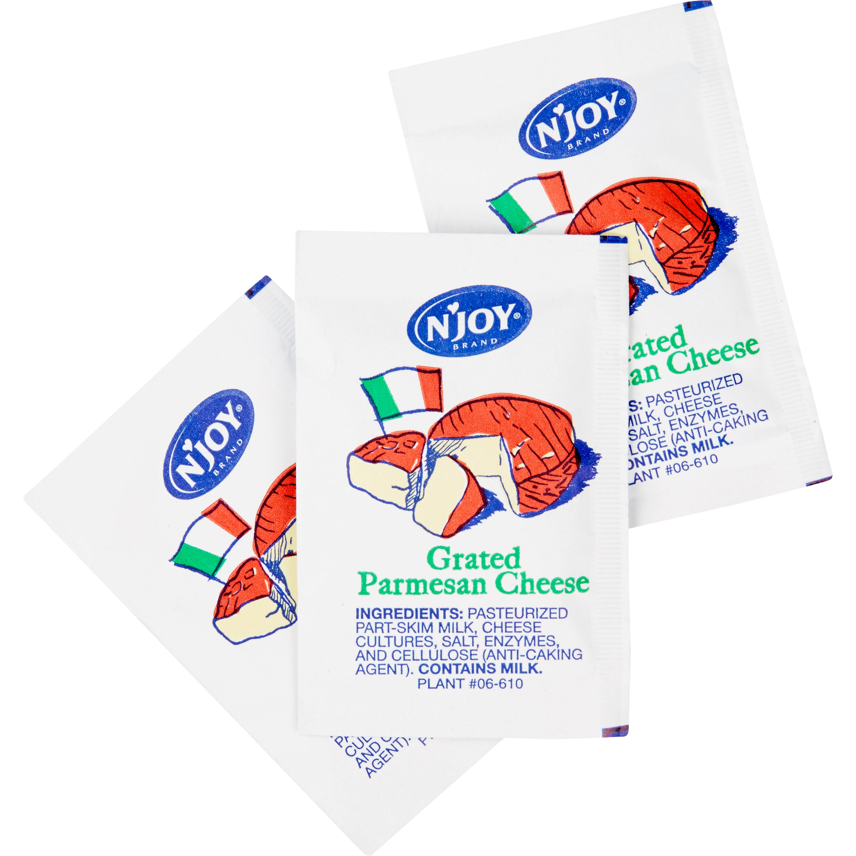 N'Joy Grated Parmesan Cheese Portion Packets, 200 ct | Costco
