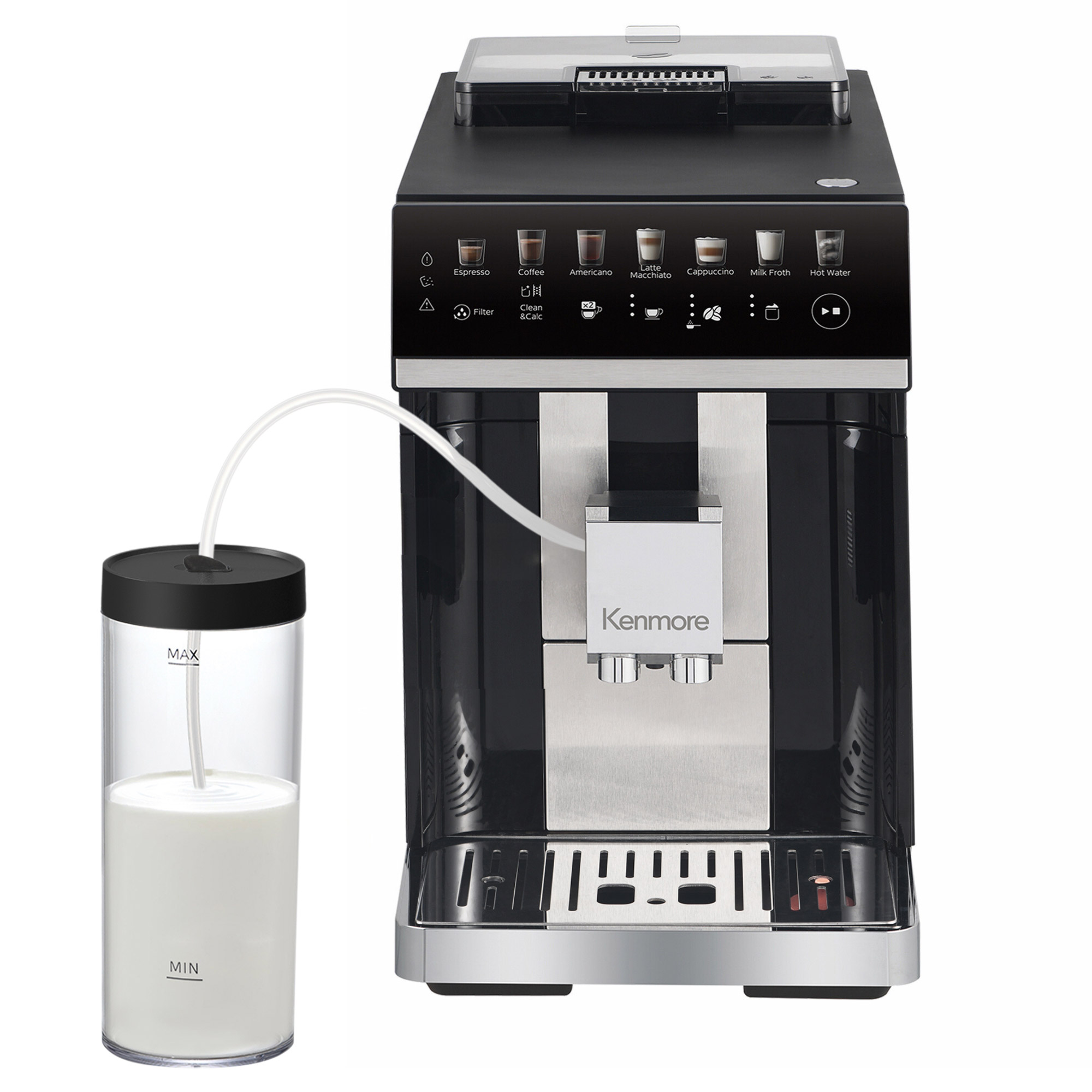 Kenmore Super Automatic Espresso Coffee Machine Dual Cream System