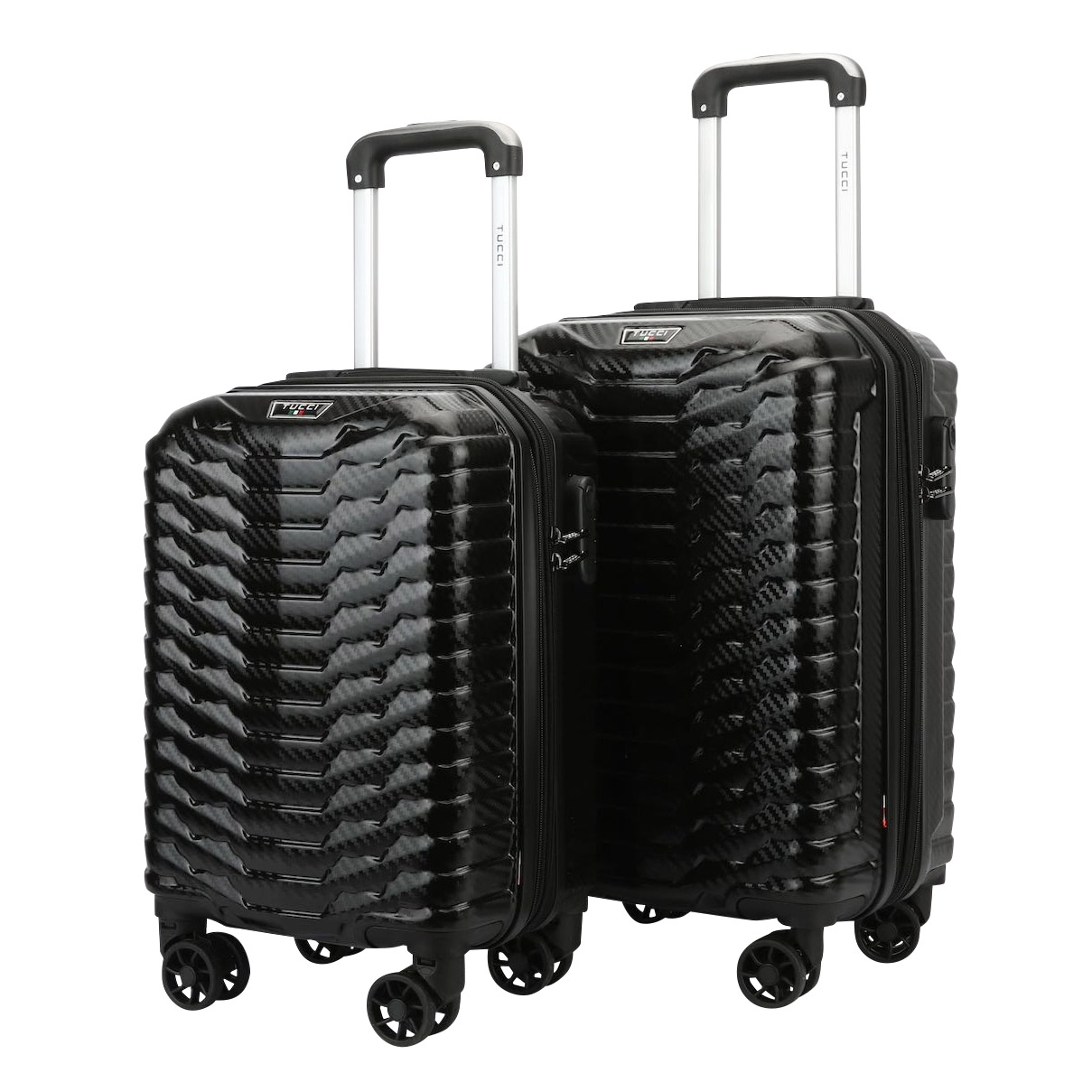 Tucci, Occhio 2 Piece Hardside Luggage Set