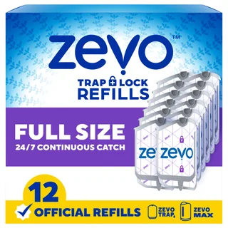 ZEVO INSECT TRAP REFILLS 12 COUNT