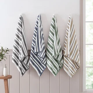 WELSPUN TEXTURED BATH TOWEL 30" X 58"