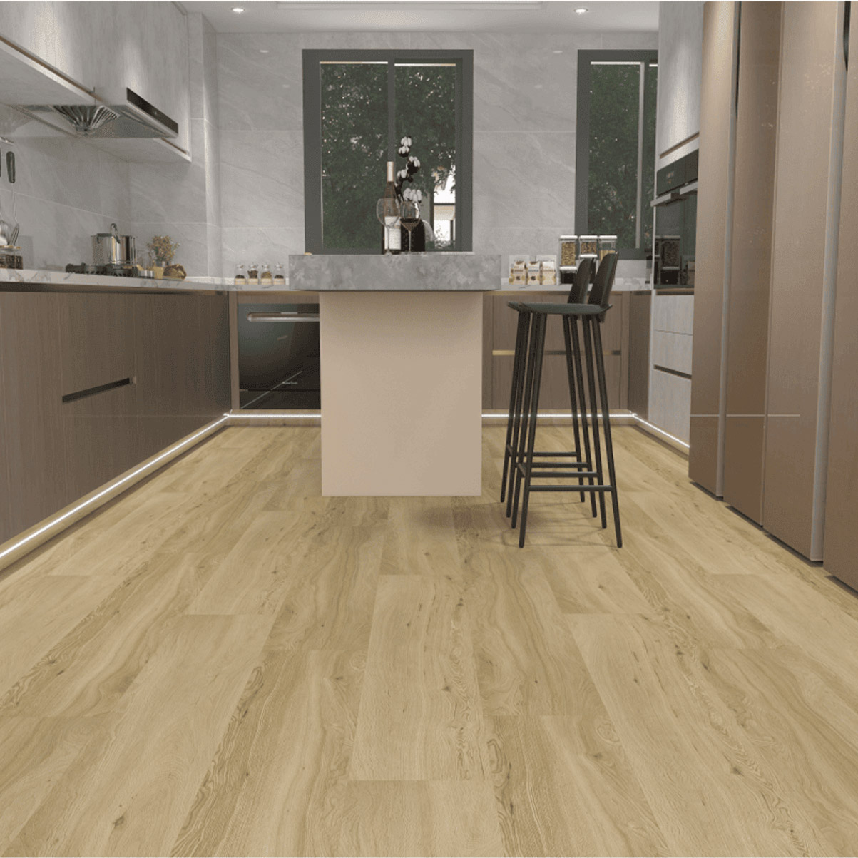 Kairos Rouge Park 22.86 cm (9.0 in.) WPC Vinyl Flooring