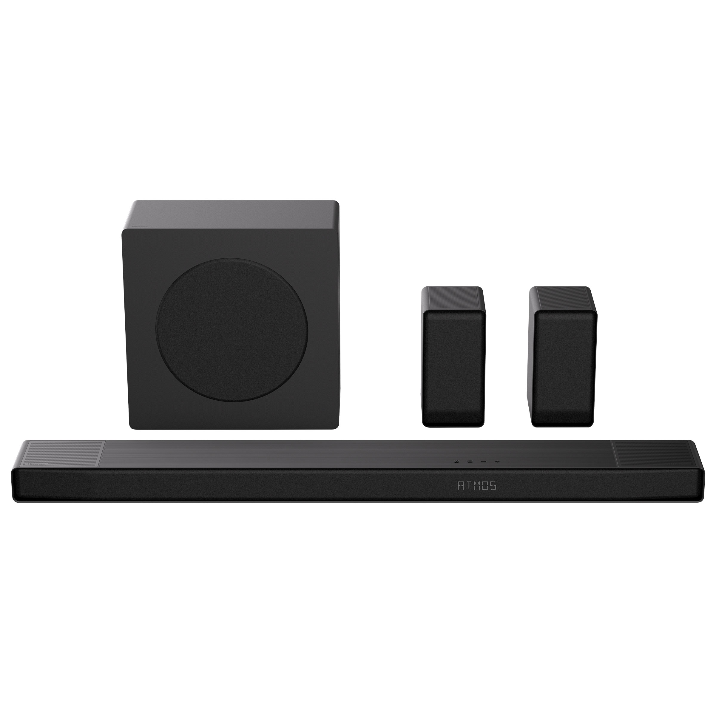 Hisense AX700 5.1.4 CH Dolby Atmos Soundbar with Wireless Subwoofer