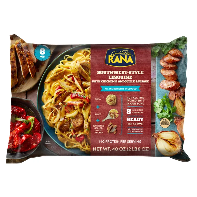 Rana Southwest Style Linguine with Chicken and Andouille Sausage, 40 oz