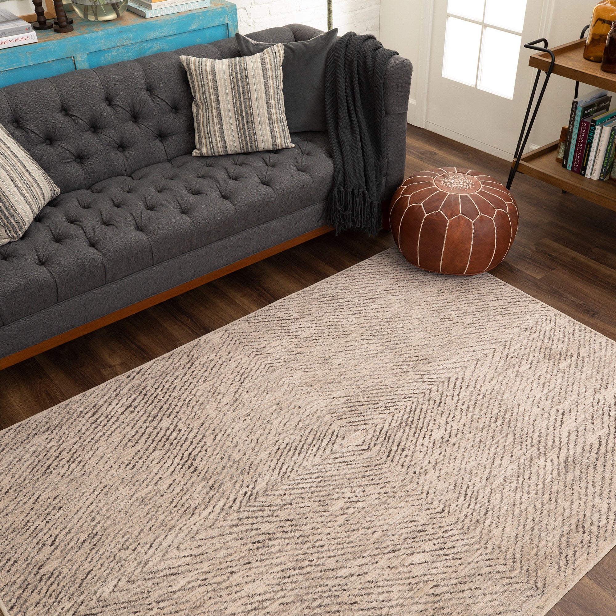 ラグ・カーペット FEROCIOUS doberman jacquard blanket rug FEROCIOUS