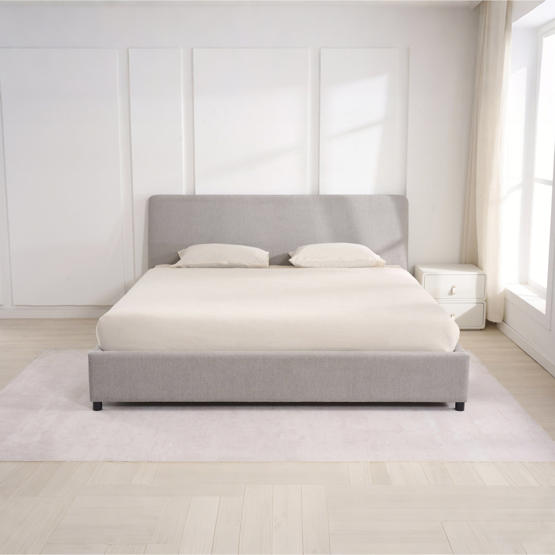 Cannes Upholstered Platform Bed