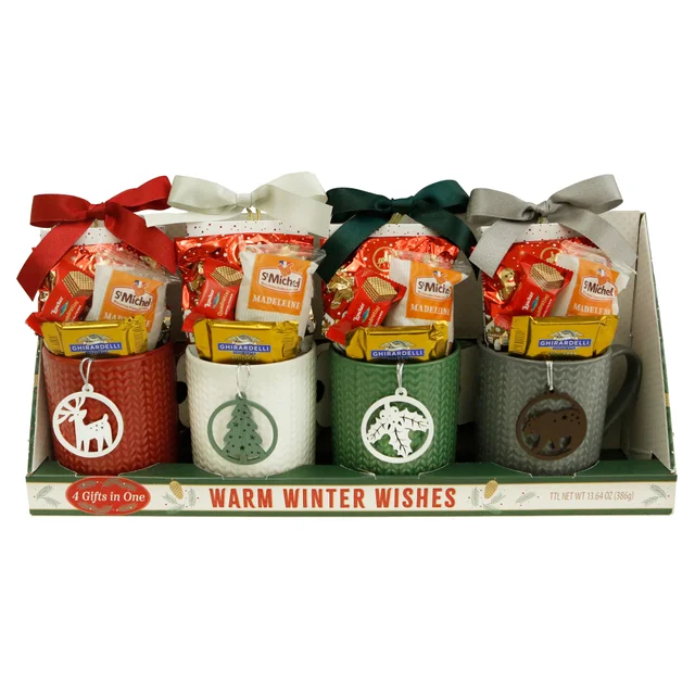 HOLIDAY 4PK MUG BREAK APART 13.04 OZ
