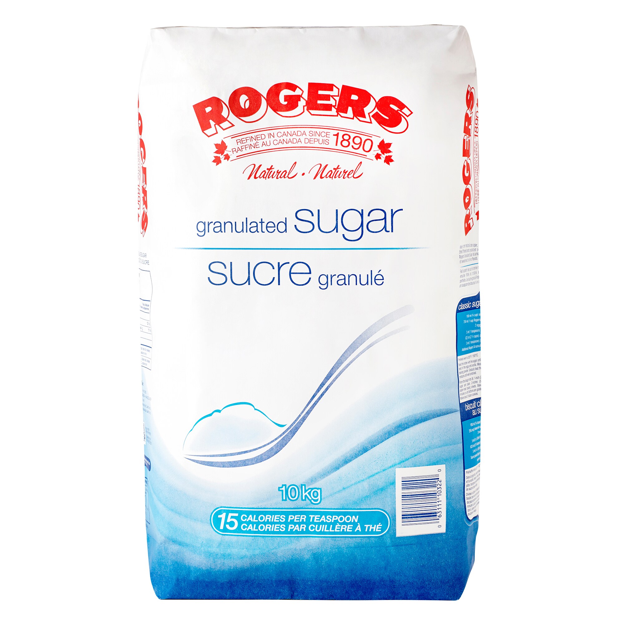 Rogers Granulated Sugar, 10 kg