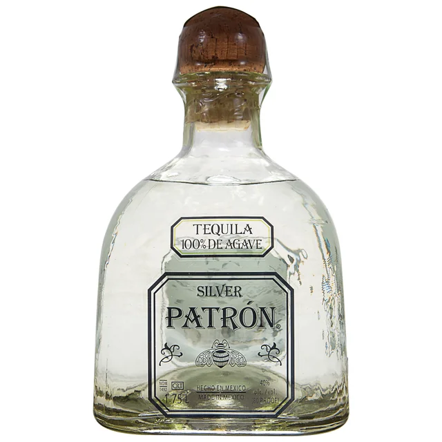 PATRON TEQUILA SILVER 100% AGAVE MEXICO 1.75L