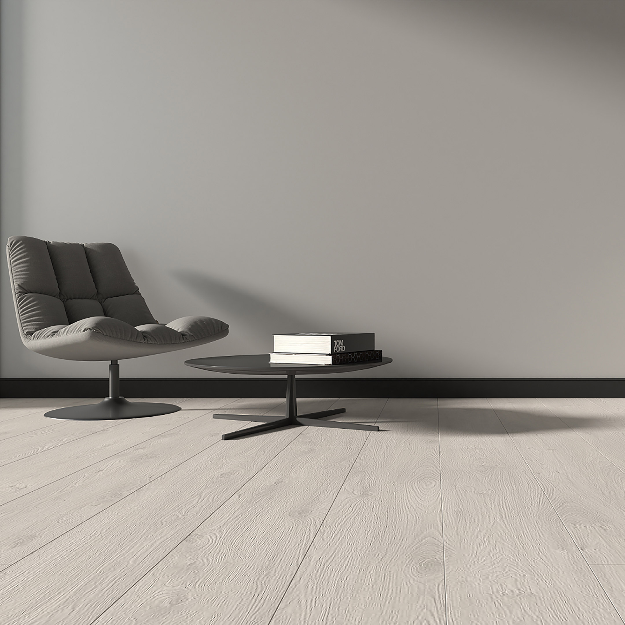 Mono Serra Oak Silver 15.44 cm (6.08 in.) AC5 Laminate Floor