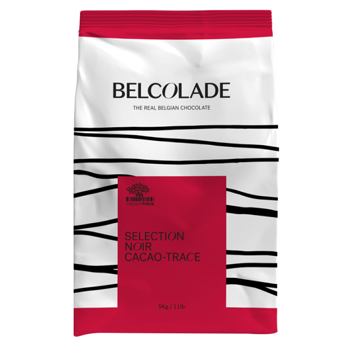 Belcolade 55% Semisweet Chocolate Drops, 5 kg