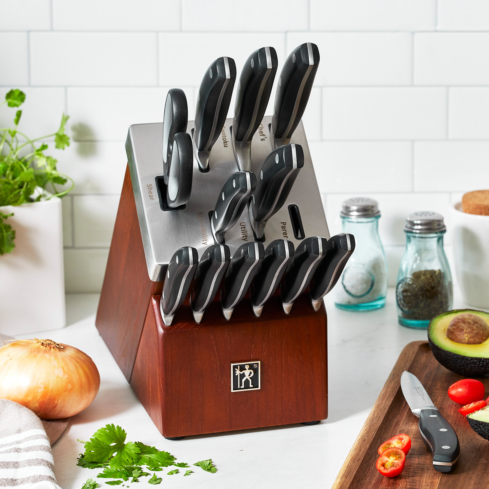 Henckels Forged Countour 14-piece Self Sharpening Cutlery Set